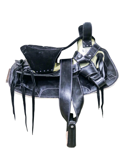 15.5" Escaramuza Montura Charra Albarda Silla - M - Royal Saddles - Charro Saddles/Monturas