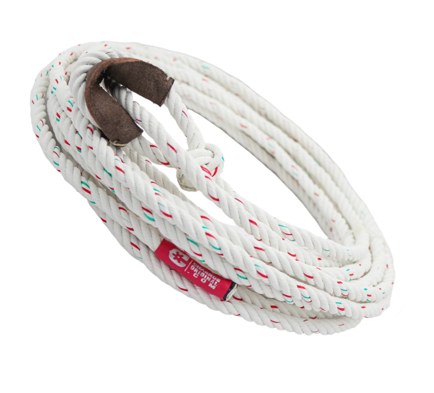 39FT. (12M) Charros White "MX" Soga Para Florear - M - Royal Saddles - Ropes/Sogas