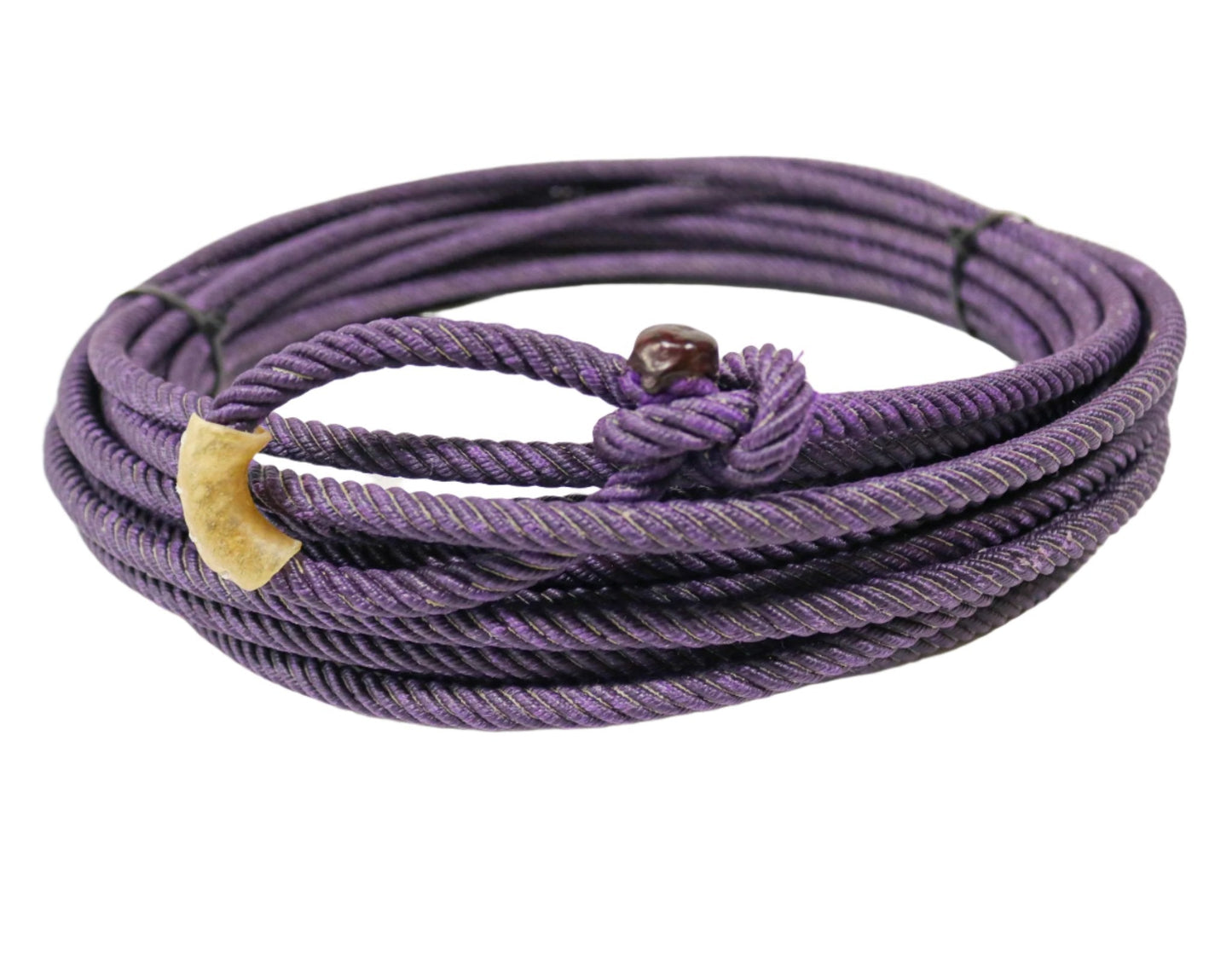 50FT Purple Ranch Nylon 3/8" Rope Rodeo Lariat - M - Royal Saddles - Ropes/Sogas