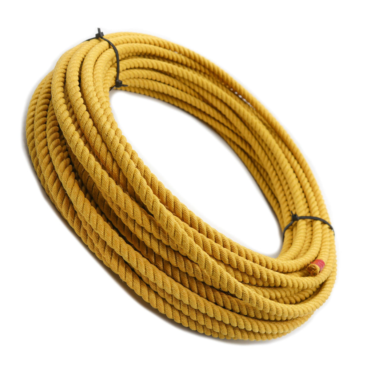 60Ft Yellow Lead Core Rope Soga Plomo 11mm - M - Royal Saddles - Ropes/Sogas