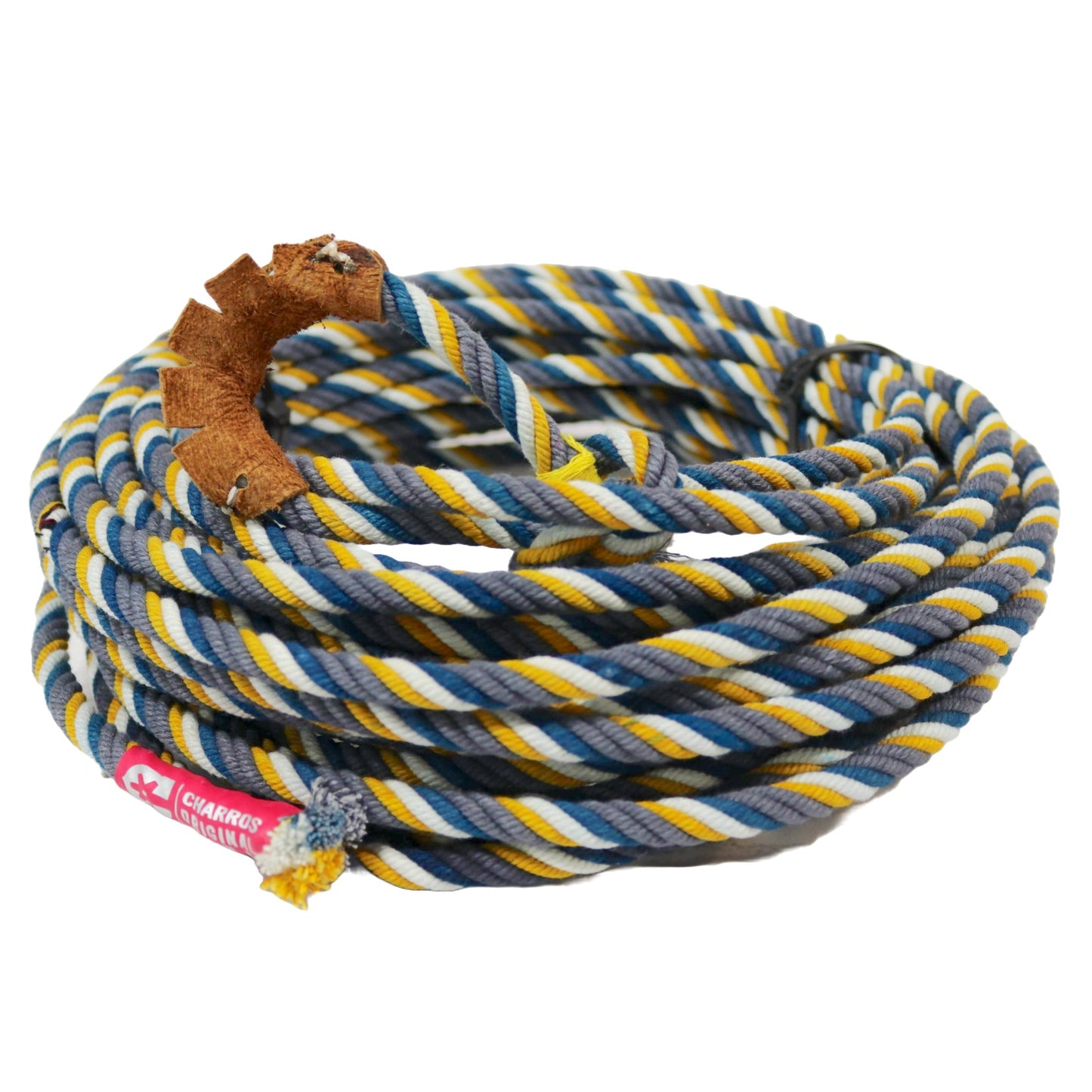 65 Ft. Charro Mexican Cotton Rope Soga Hondilla - M - Royal Saddles - Ropes/Sogas