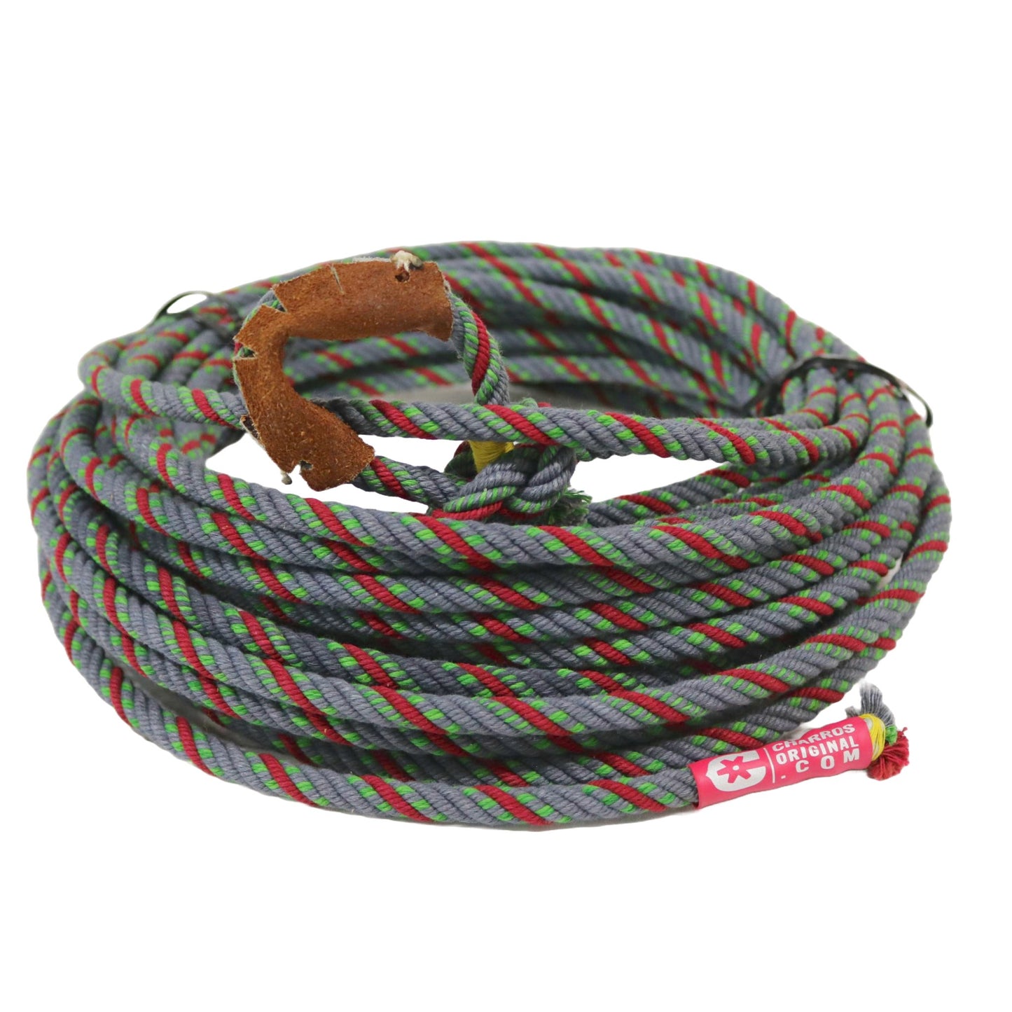 65 Ft Mexican Vaquero Cotton Rope Soga Burner - M - Royal Saddles - Ropes/Sogas