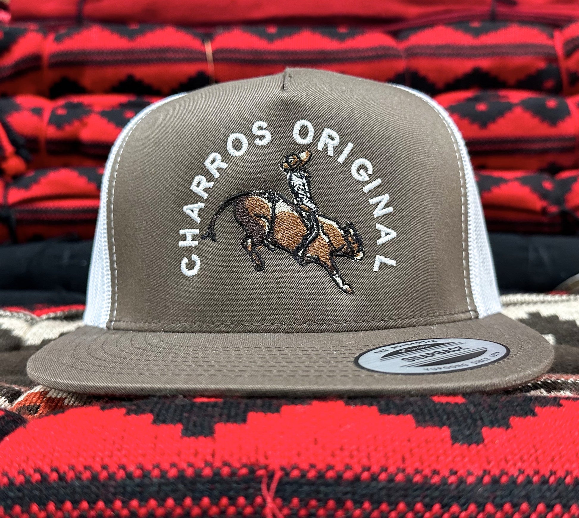 Brown Charros Original Jinete de Toro - M - Royal Saddles - Charros Original Hats