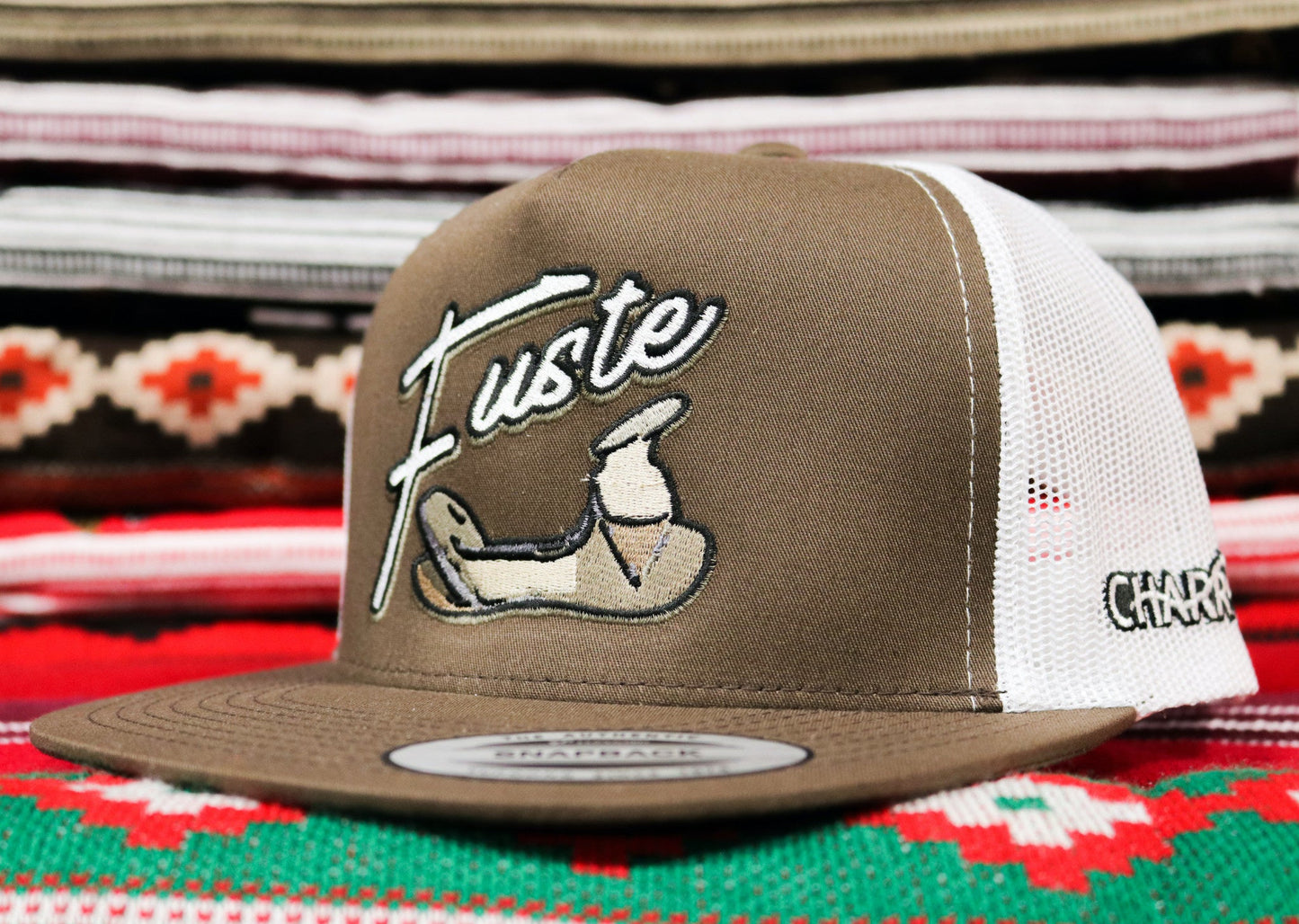 Brown "Fuste" Original Trucker Hat - M - Royal Saddles - Charros Original Hats