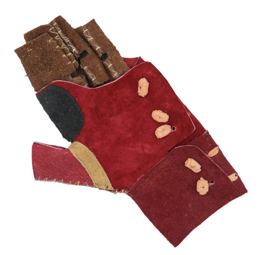 Charro Glove (L) Large Manilla Charra Grande Cafe - M - Royal Saddles - Ropes/Sogas