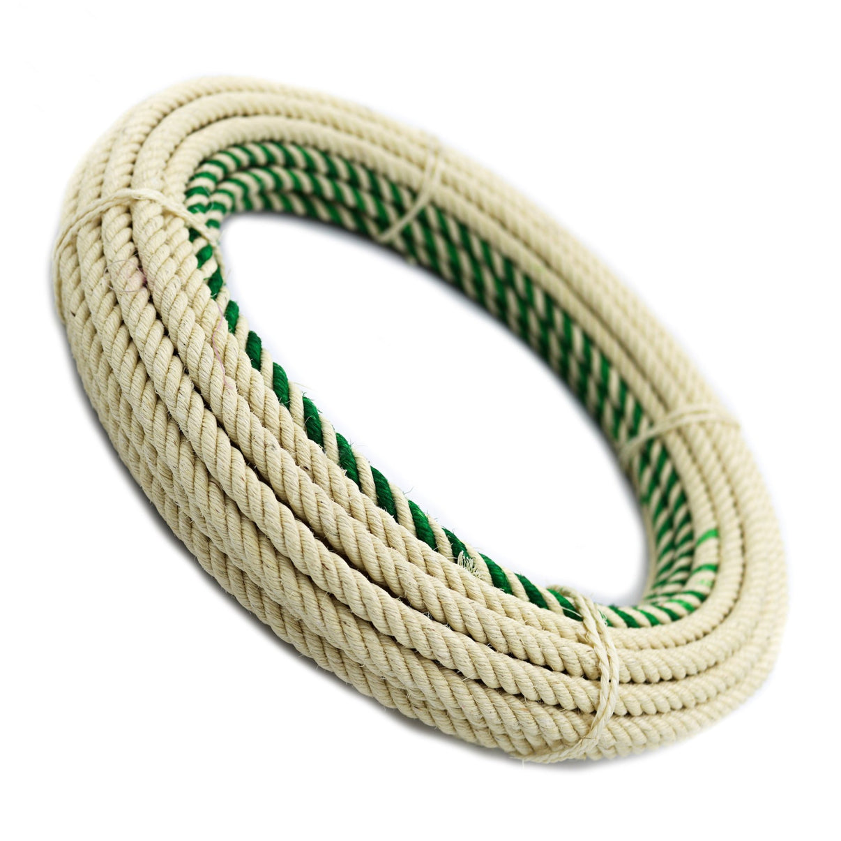 Charro Ixtle Mexican 55FT (17m) Maguey Soga Rope Lasso - M - Royal Saddles - Ropes/Sogas