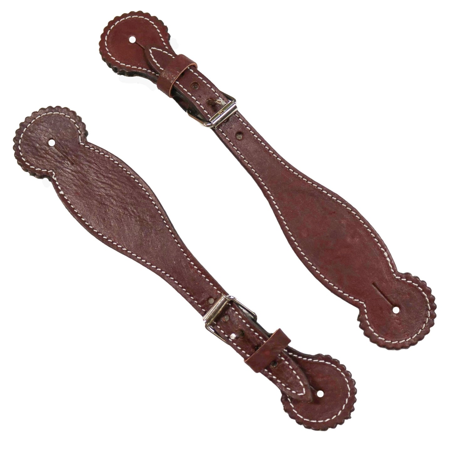 Charro Vino Espuelas Spur Straps Correones - M - Royal Saddles - Charro Spurs Strap