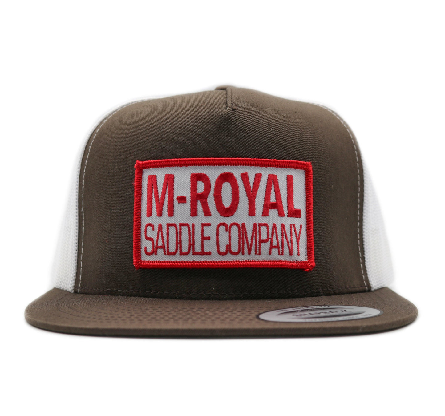 M - Royal Saddle Company Brown Trucker Hat Cachucha - M - Royal Saddles - 