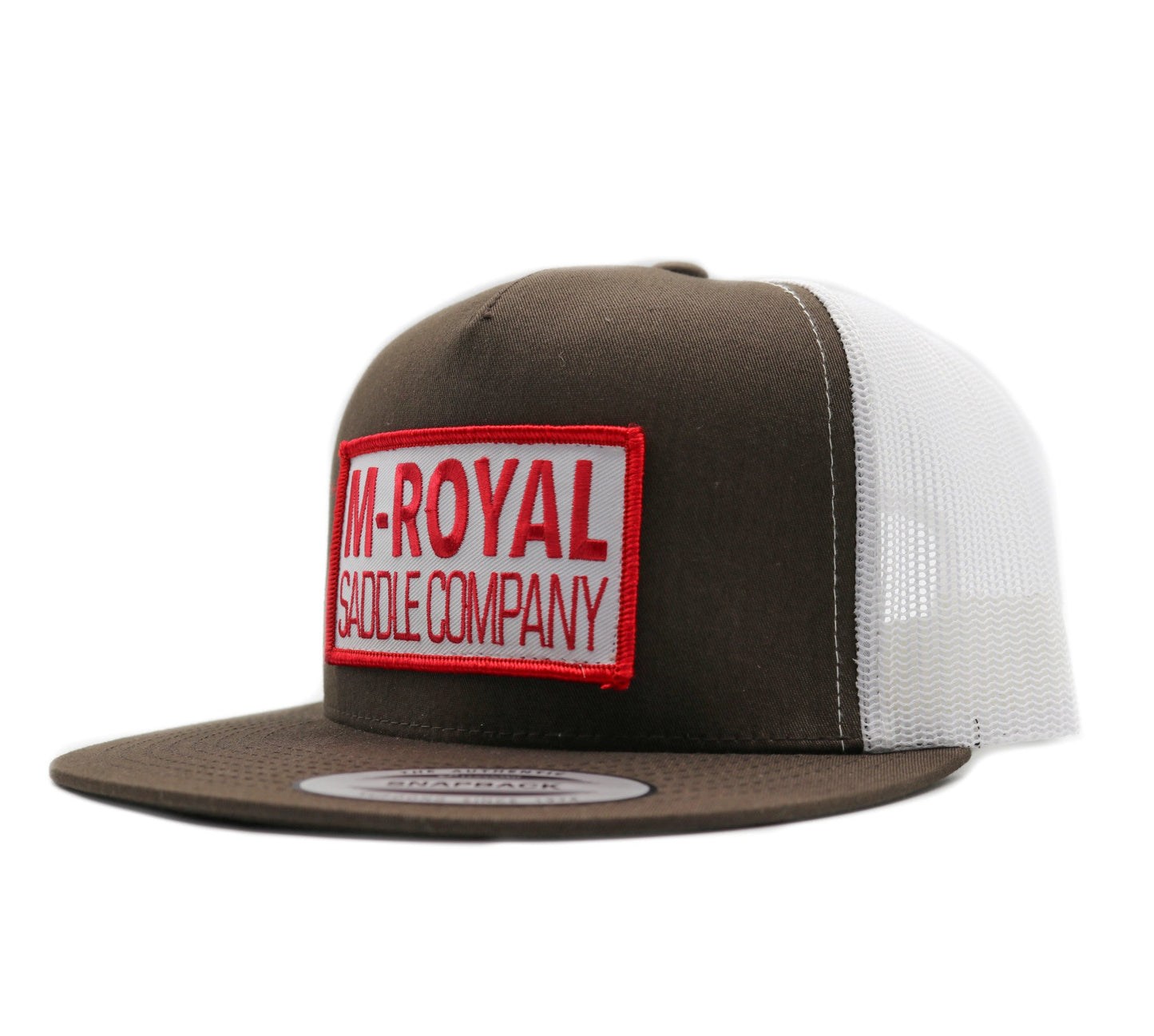 M - Royal Saddle Company Brown Trucker Hat Cachucha - M - Royal Saddles - 