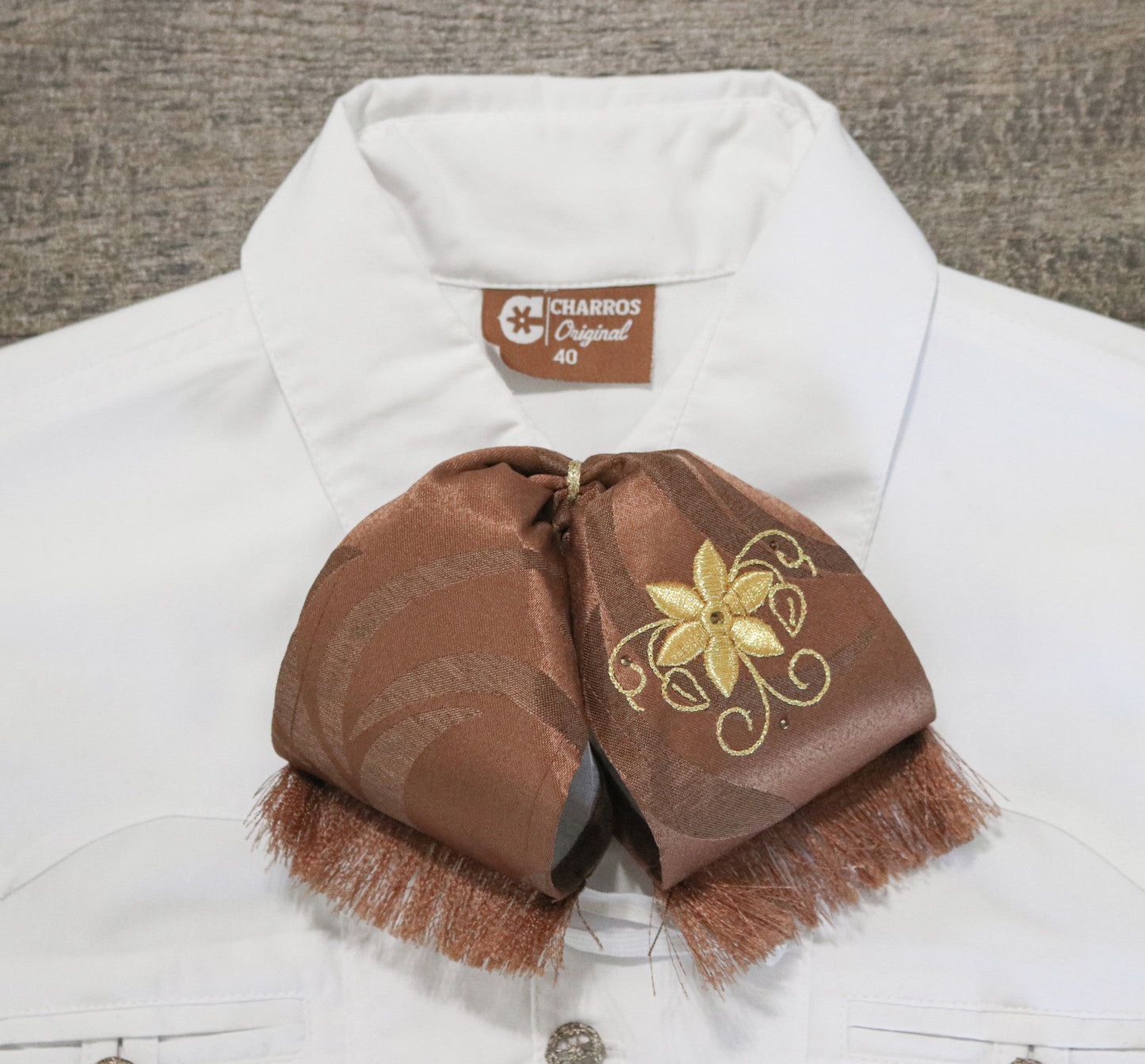 Mono Mexican Charro Flor Camisa Charra - M - Royal Saddles - Monos Charros