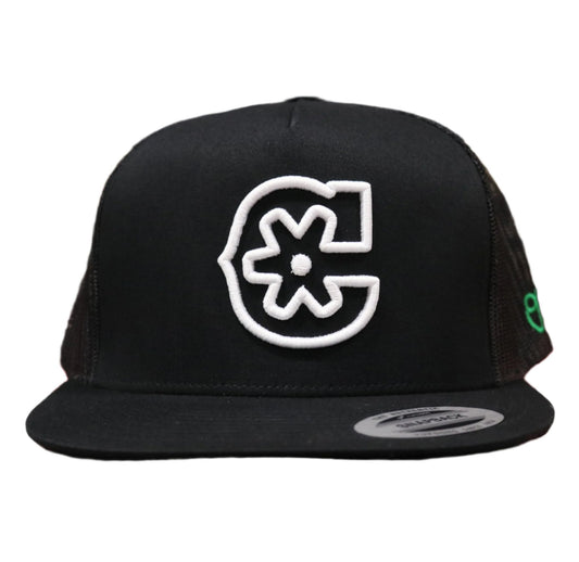 "MX" CHARROS Original Black Snapback - M - Royal Saddles - Charros Original Hats