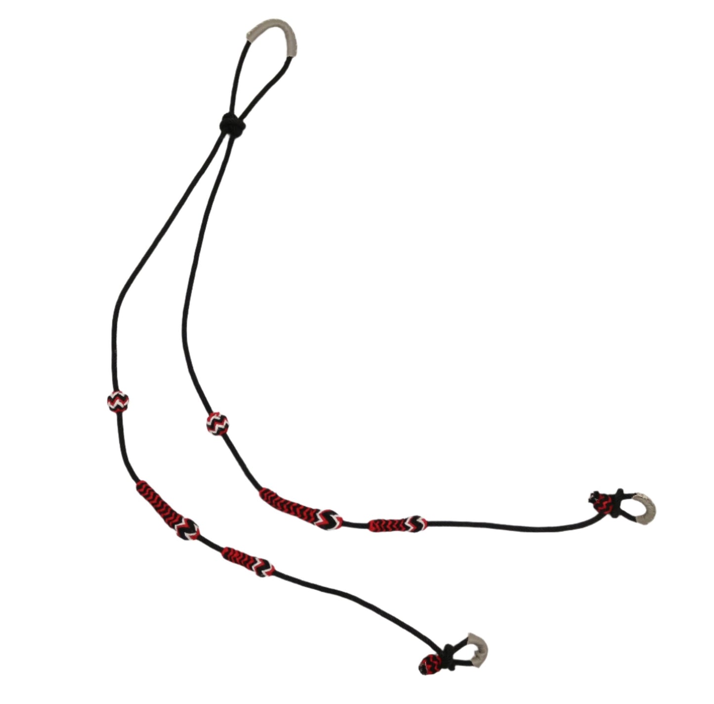 Riendas Charras Boton Black Button Charro Reins - M - Royal Saddles - Charro Reins