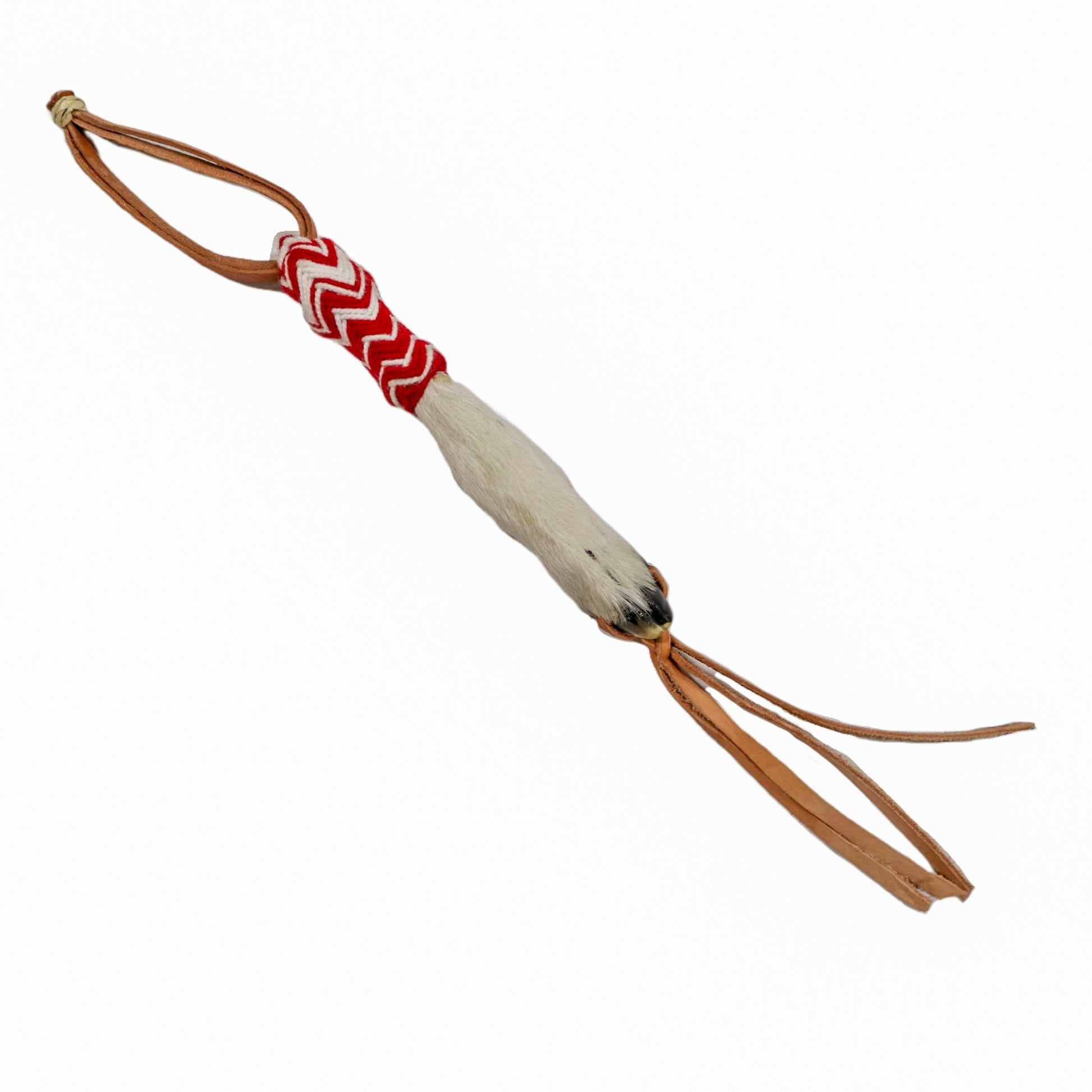 Small Chomite Charro Quirt Cuarta Pata De Venado - M - Royal Saddles - Charro Whips/Cuartas