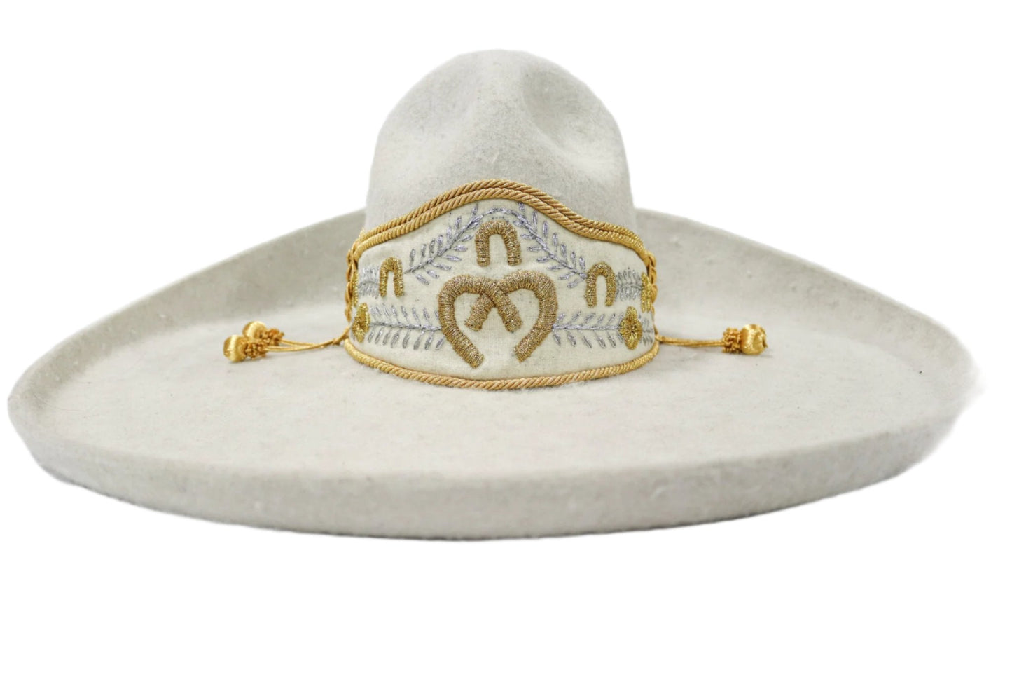 Sombrero MEX 56 Charro Charro De Lana Hat - M - Royal Saddles - Sombreros Charros