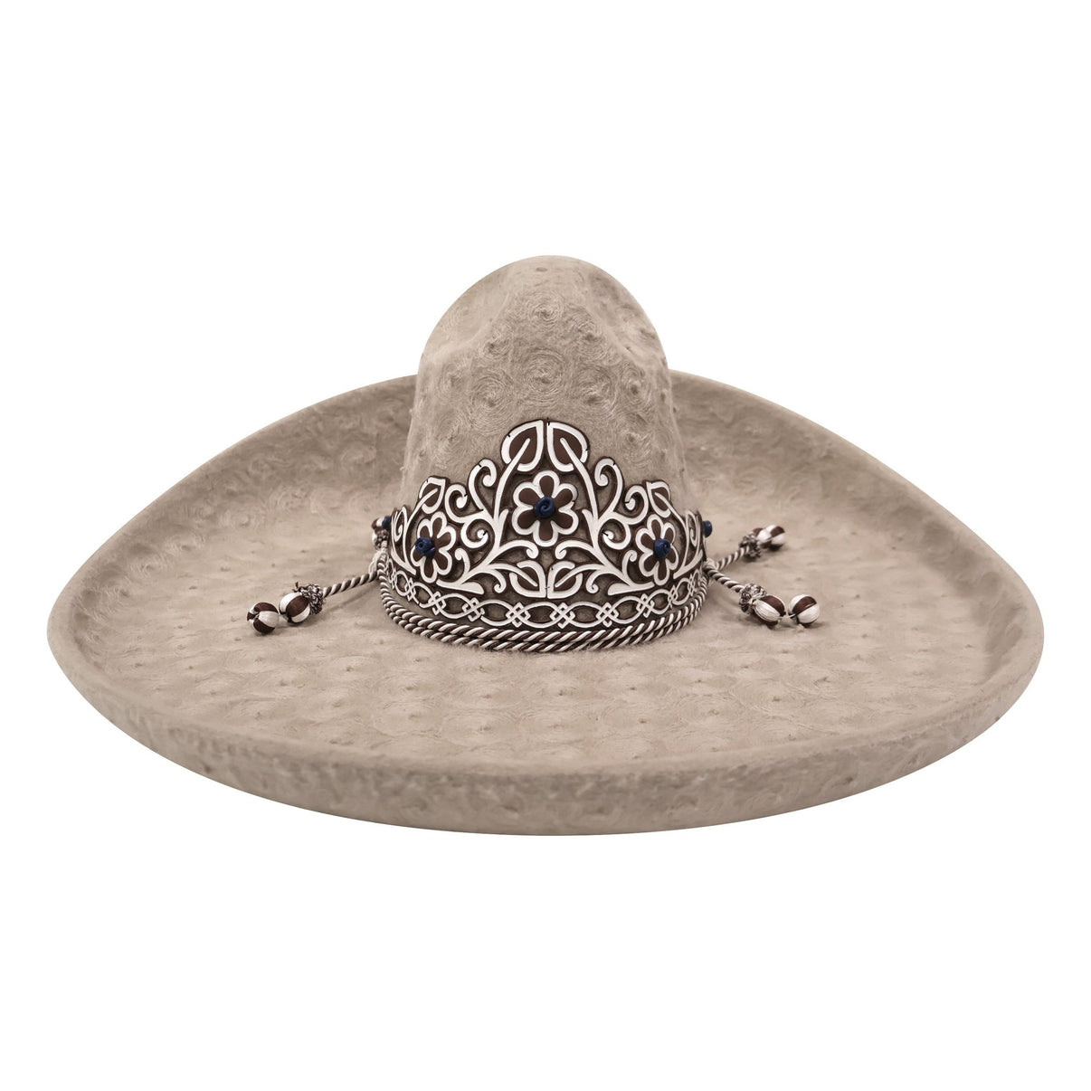 Sombrero MEX 56 Mexican Hat Charro Lienzo Charreria - M - Royal Saddles - Sombreros Charros