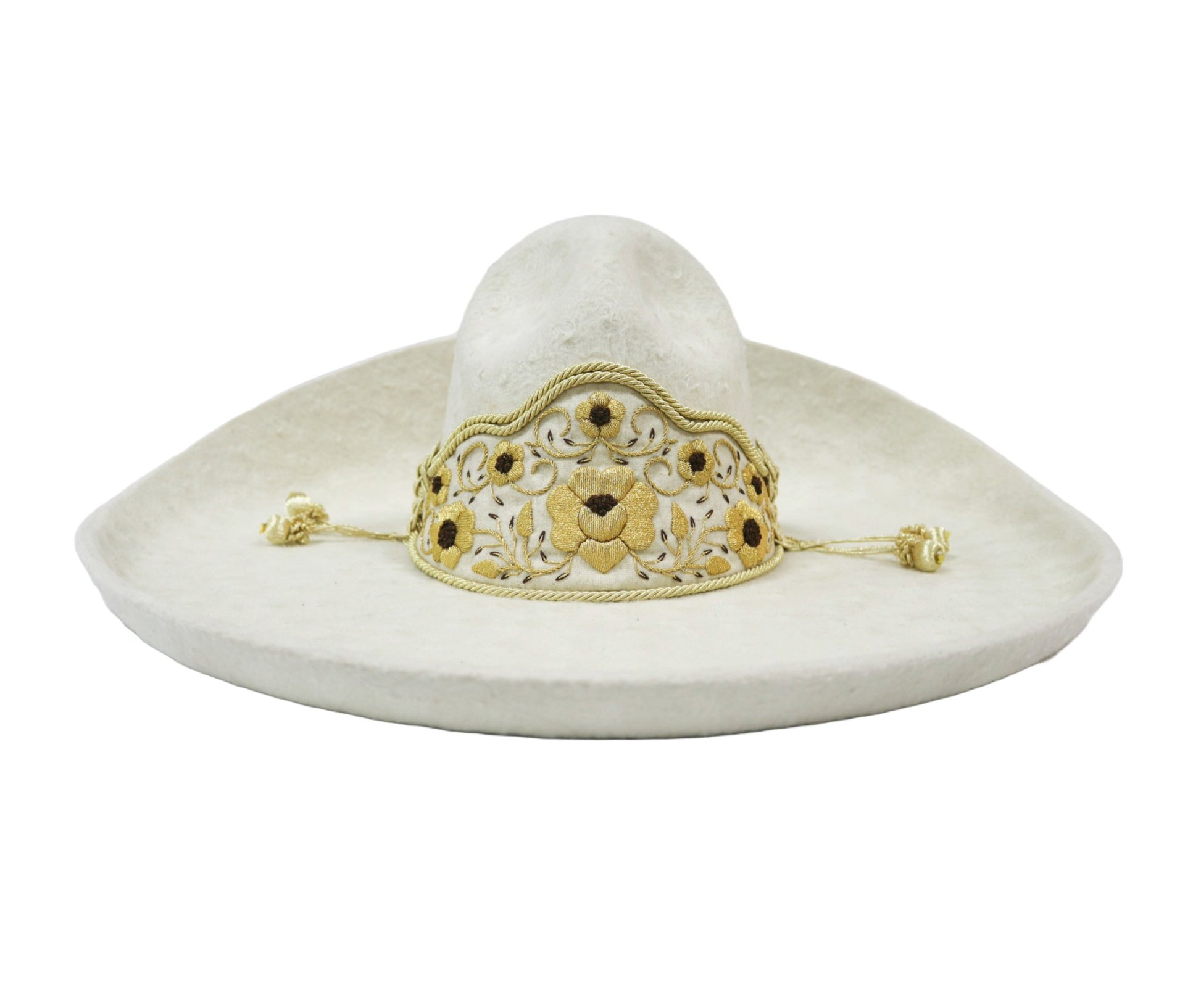 Sombrero MEX 60 Charro Lana Claro Mexican Hat - M - Royal Saddles - Sombreros Charros