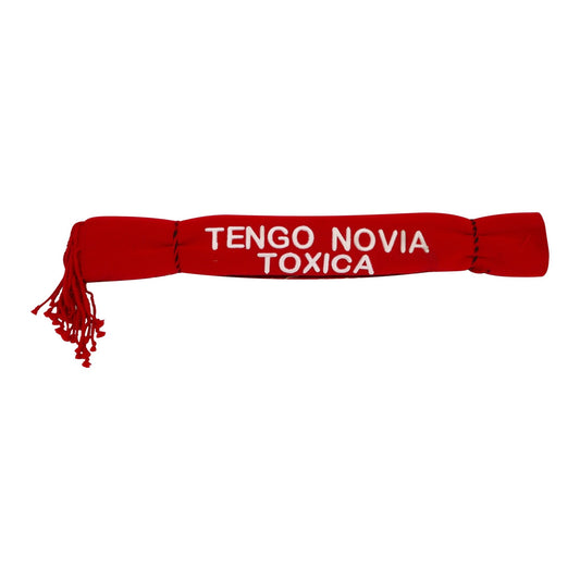 Tengo Novia Toxica Red Charro Montura Sarape - M - Royal Saddles - Sarapes