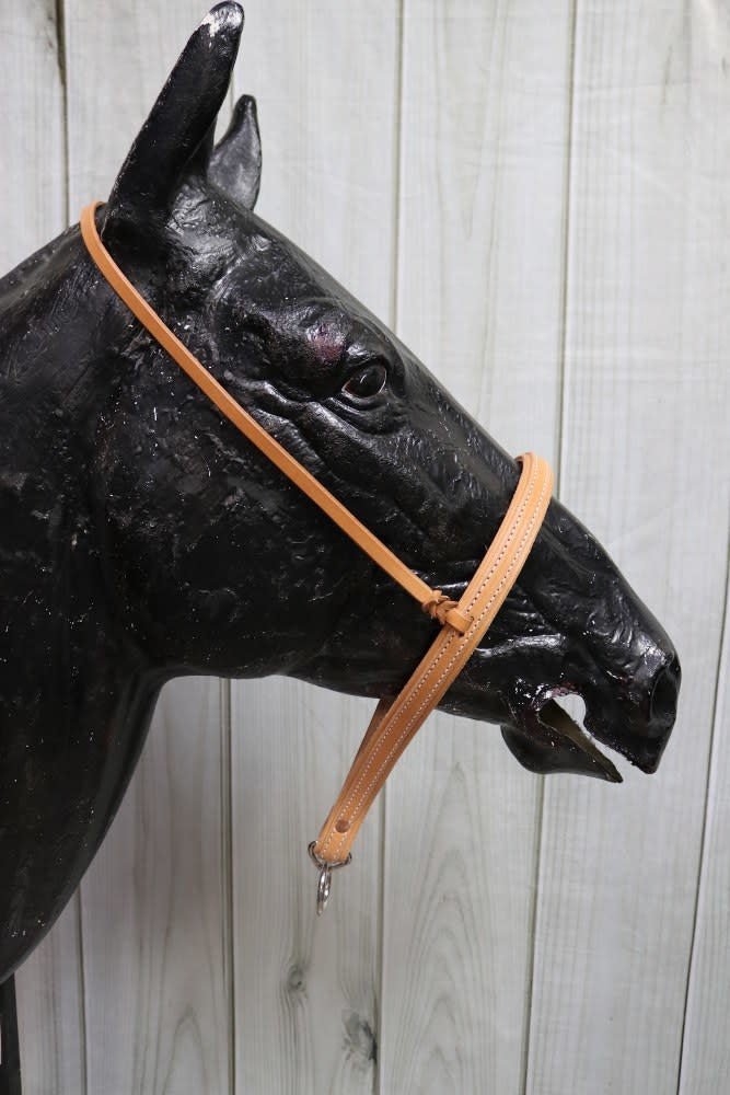 Working Cowboy Roper Russet Noseband - M - Royal Saddles - Western Headstall/Bosal