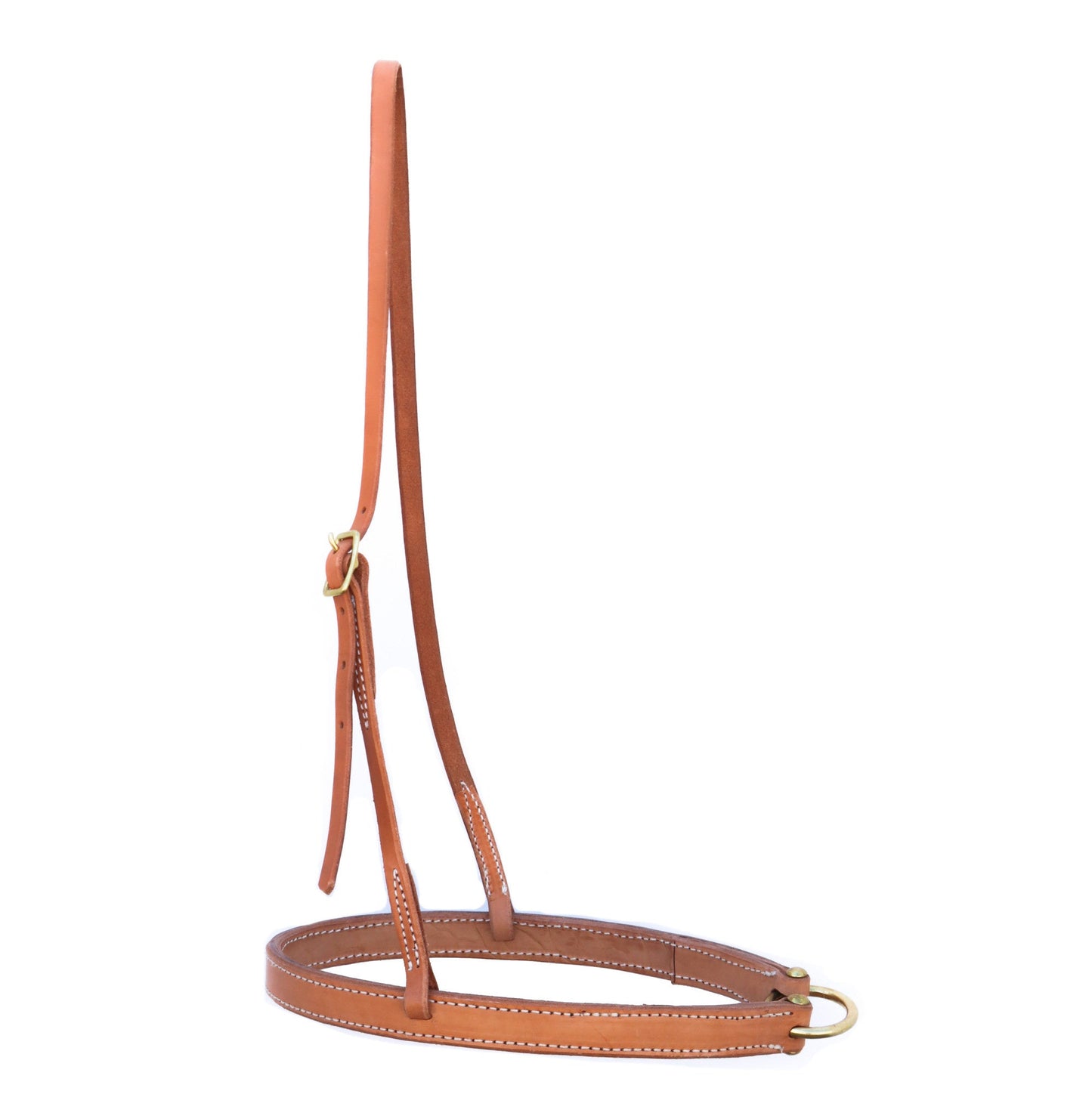 Working Cowboy Russet Noseband - M - Royal Saddles - Western Headstall/Bosal